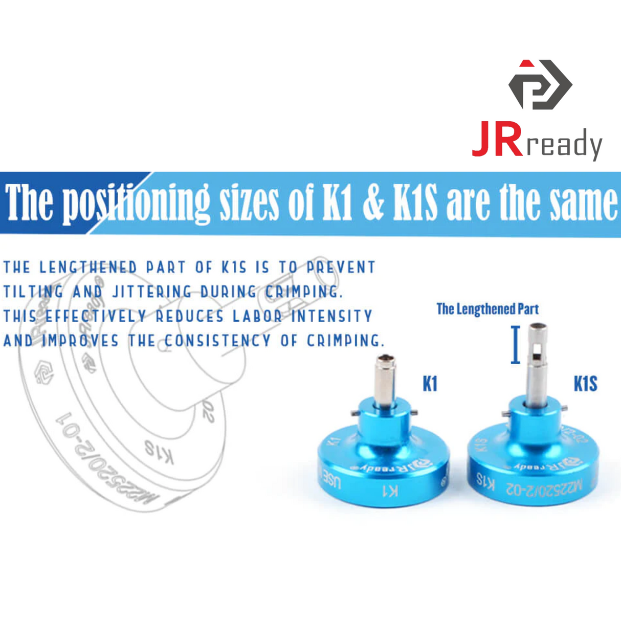 JRready Positioner K1S, Mil-spec Number M22520/2-02