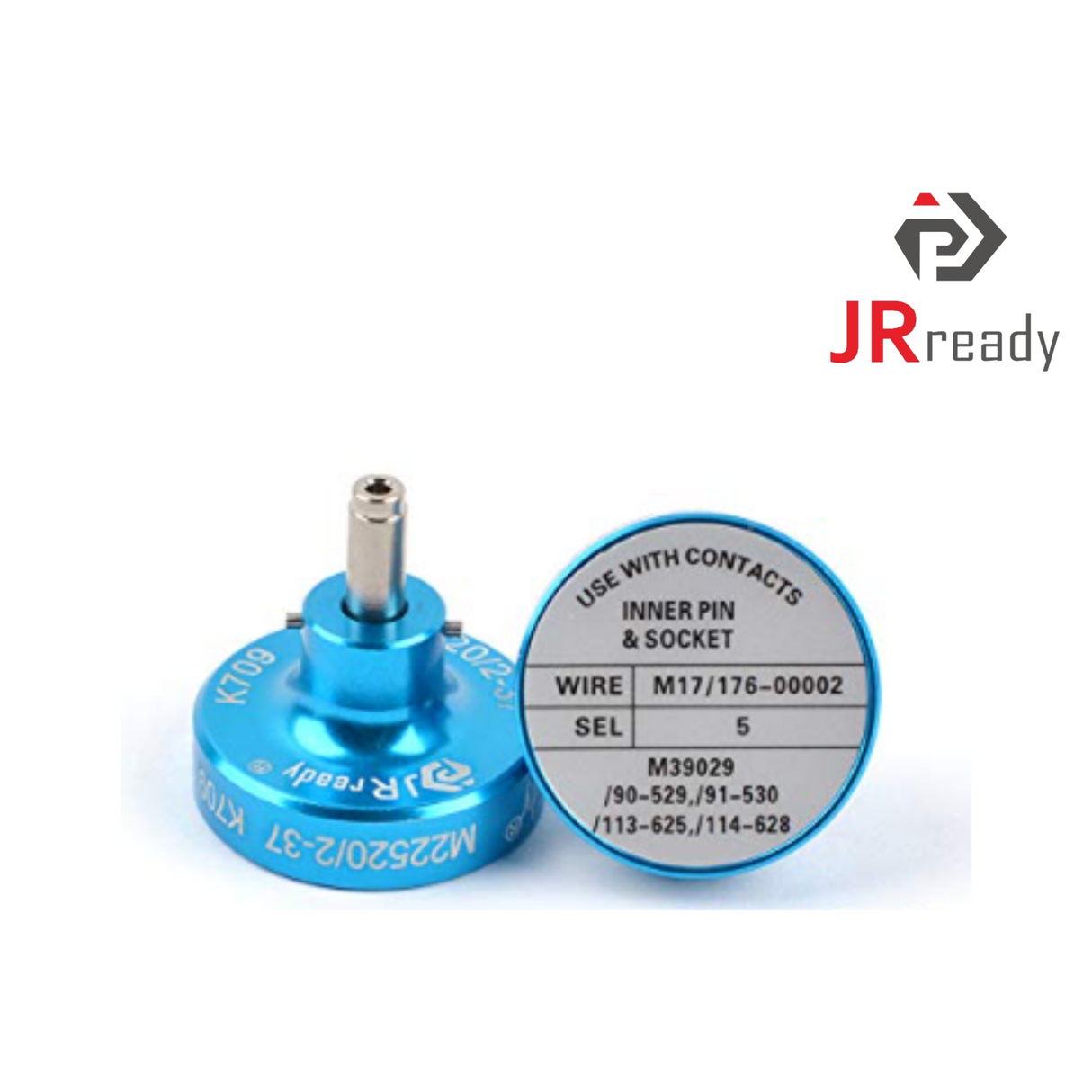 JRready Positioner K709 (M22520/2-37) for Size 8 contacts, Crimp Tools 39029/90-529