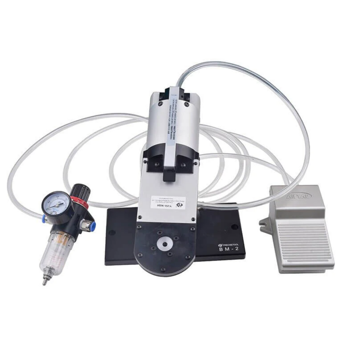 JRready ST4050 Tool Kit: YJQ-W2DTQ Pneumatic Crimp Tool for Deutsch DT DTM DTP Connectors 12#, 16#, 20# Solid Contacts 12-22 AWG