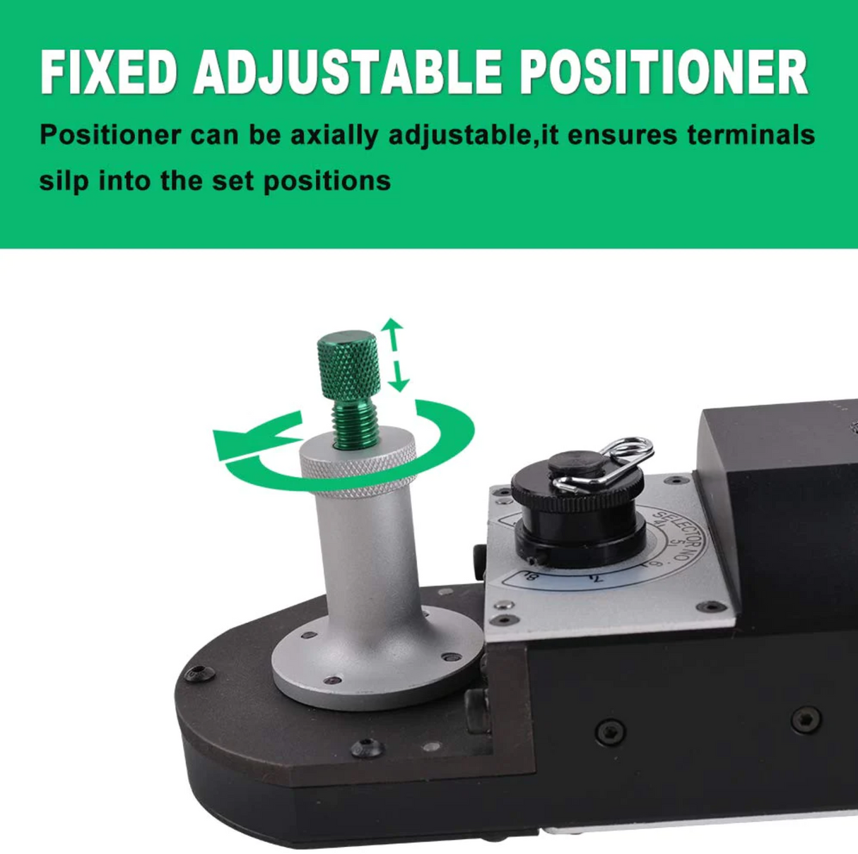 JRready ST4050 Tool Kit: YJQ-W2DTQ Pneumatic Crimp Tool for Deutsch DT DTM DTP Connectors 12#, 16#, 20# Solid Contacts 12-22 AWG