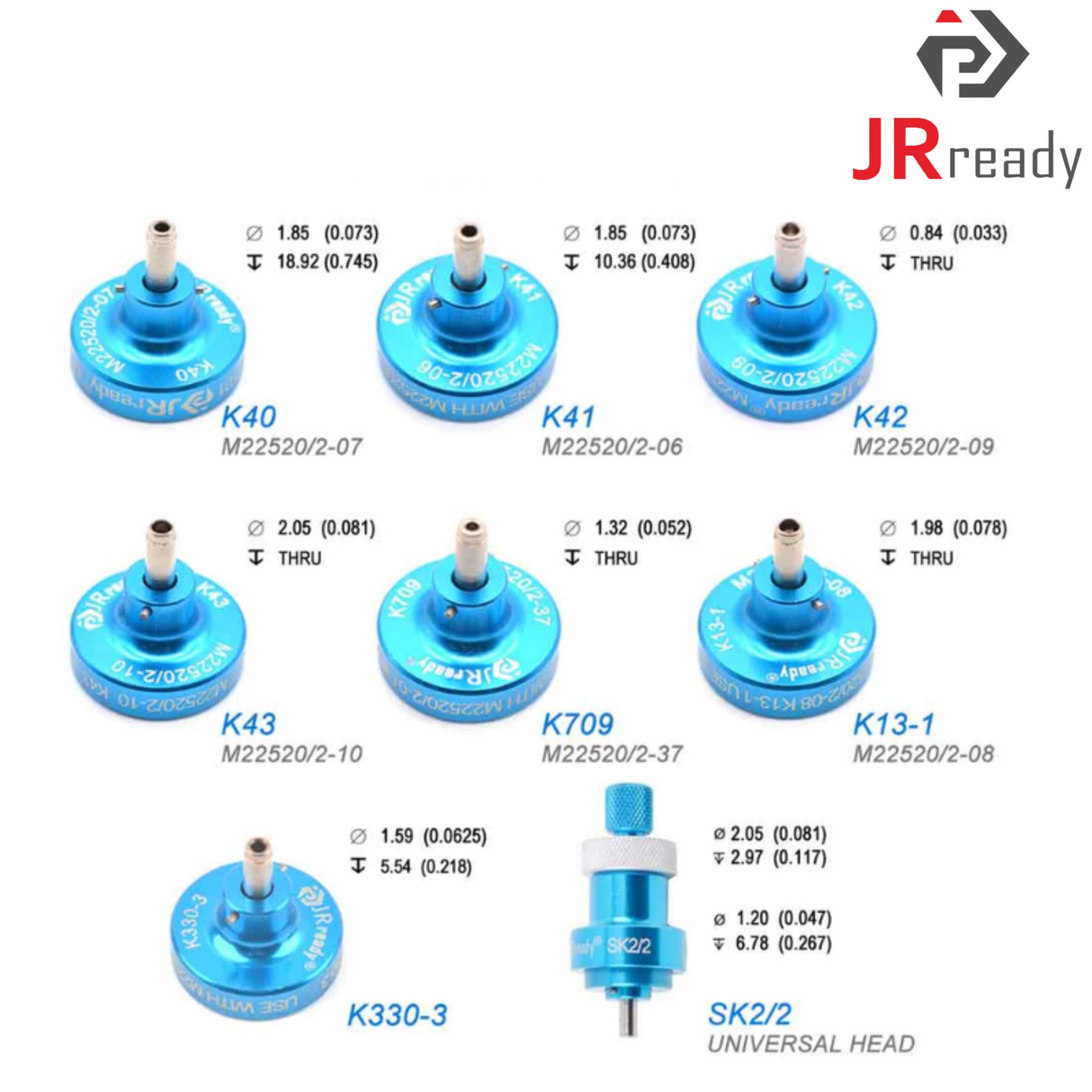 ST5114 JRready Mil-spec Positioner Kit for M22520/2-01, K40 K41 K42 K43 K709 K13-1 K330-3 SK2/2