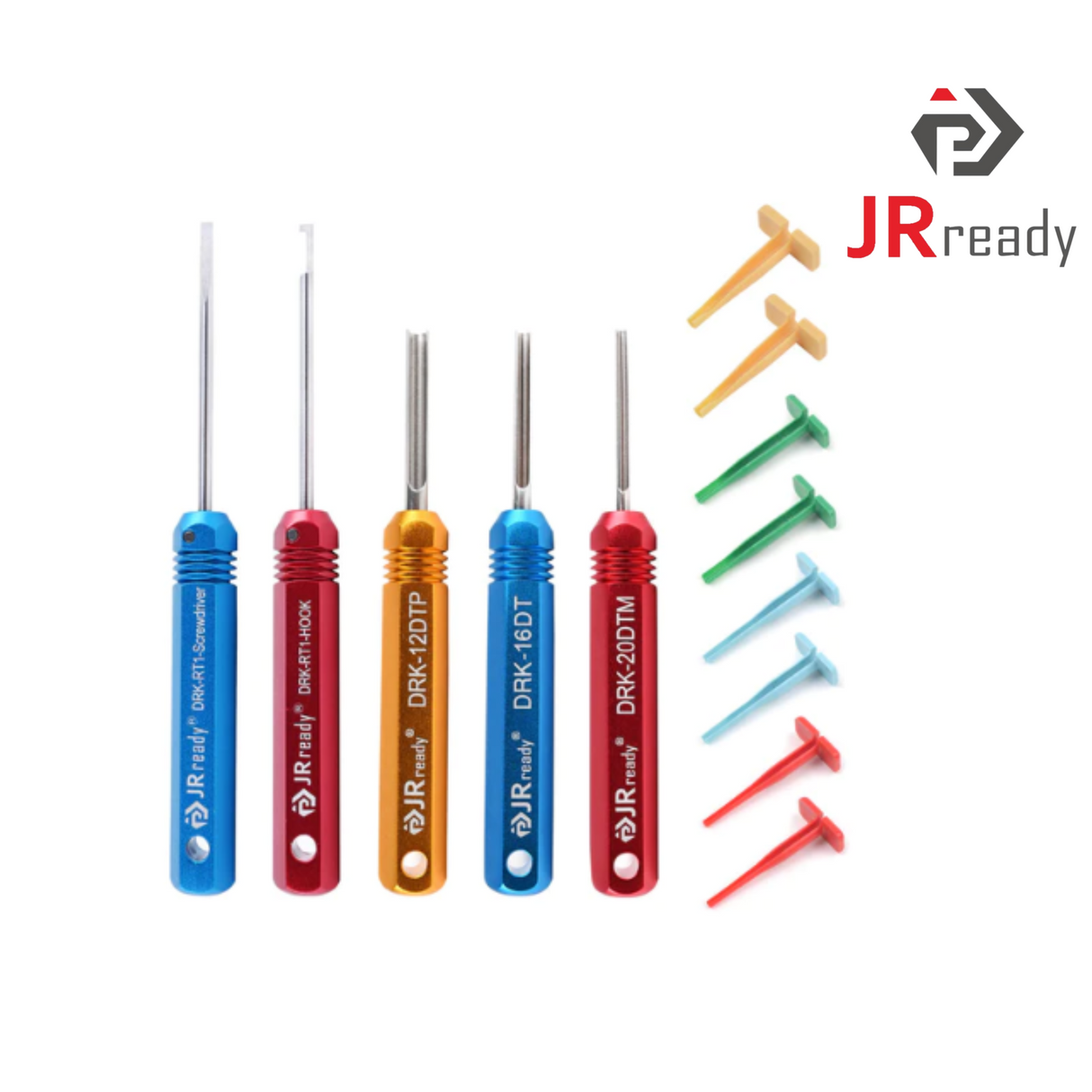 ST5236 JRready Deutsch Connector Removal Tool Kit: 5 Metal & 8 Plastic Removal Tools