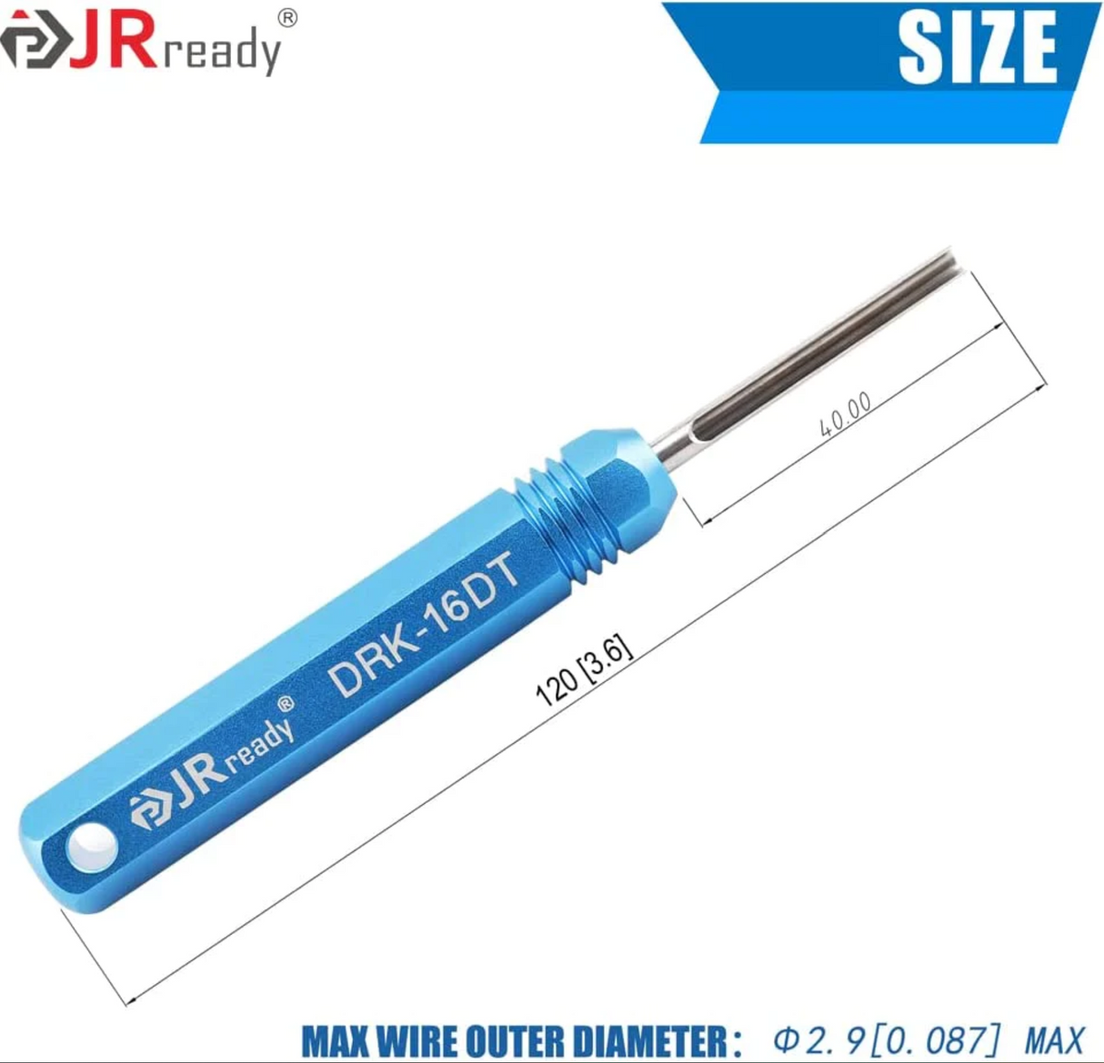 ST5236 JRready Deutsch Connector Removal Tool Kit: 5 Metal & 8 Plastic Removal Tools