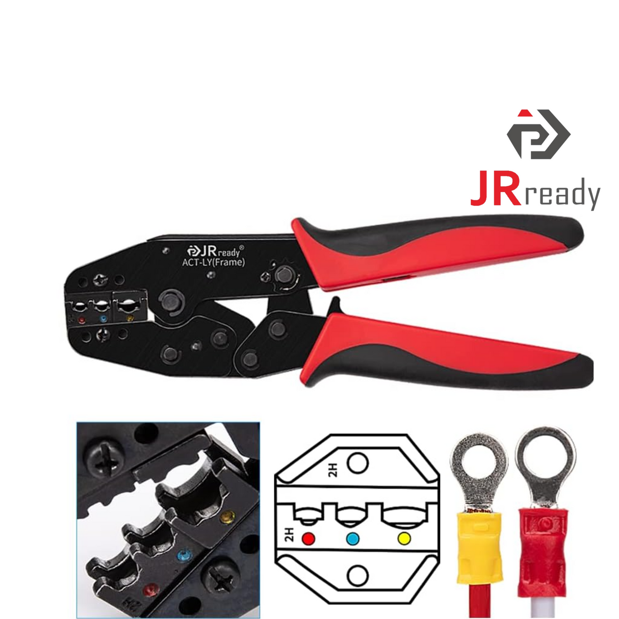 JRready ACT-LY-2H Ratcheting Crimp Tool