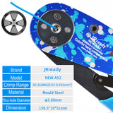 NEW-AS2 JRready Mil-Spec Crimp Tool, M22520/2-01, for Miniature Connectors